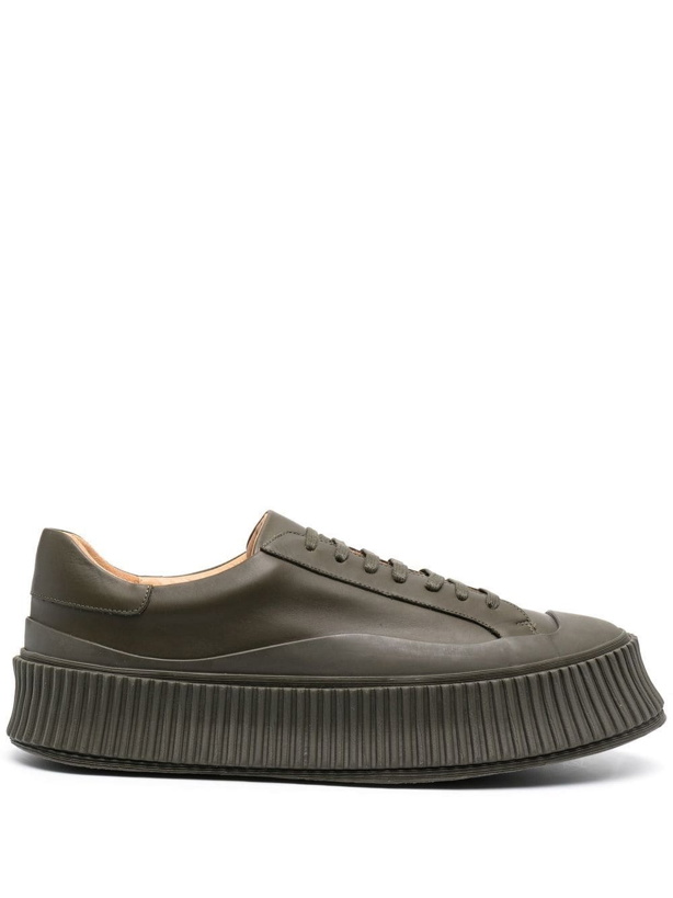 Photo: JIL SANDER - Leather Trainer