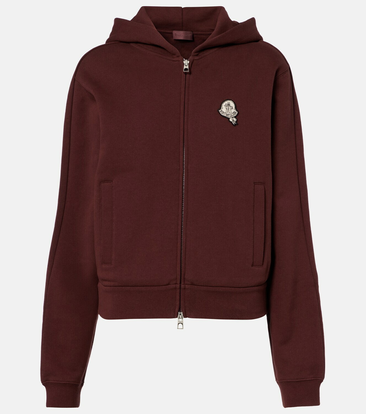 Moncler Cotton zip-up hoodie