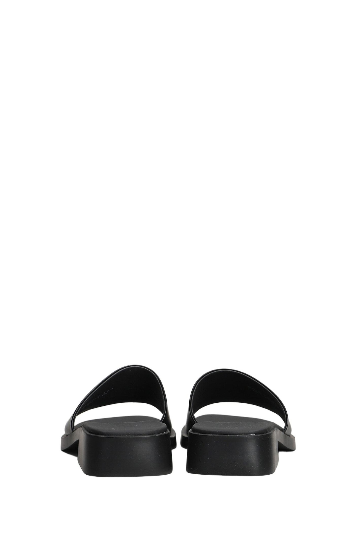 Camper Dana Flats In Black Leather