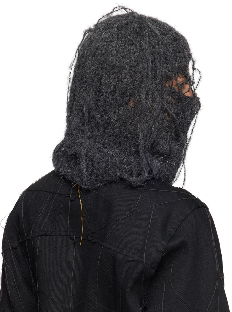 AIREI Gray Loose Thread Balaclava
