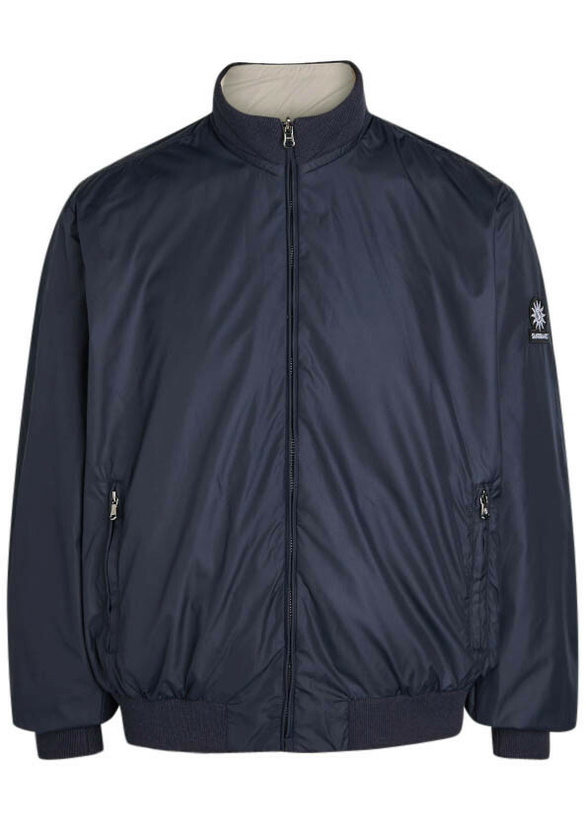 Photo: Sandbanks Reversible Shell Jacket Navy