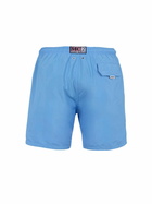 MC2 Saint Barth Man Lightweight Fabric Aqua Blue Swim Shorts Lighting Pantone | Pantone® Special Edition
