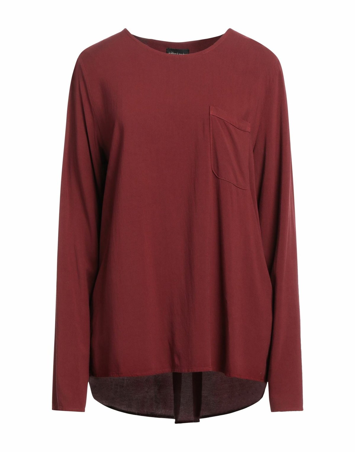 Alessia Santi Womens Top Burgundy