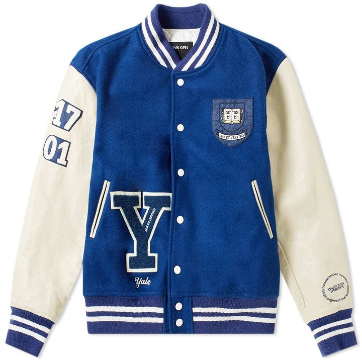 Photo: Calvin Klein 205W39NYC Yale Varsity Jacket