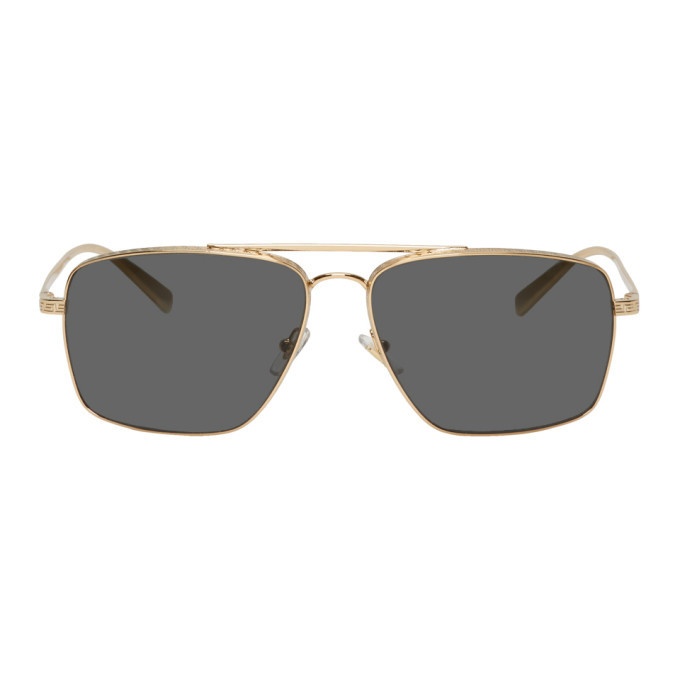 Photo: Versace Gold Deep Greca Sunglasses