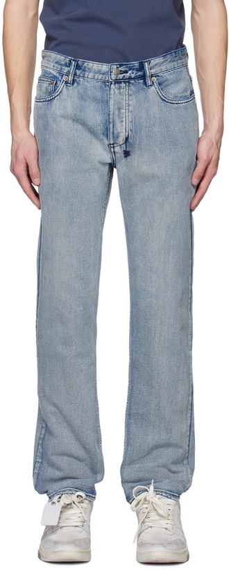 Photo: Ksubi Blue Hazlow Cobalt Kolour Jeans