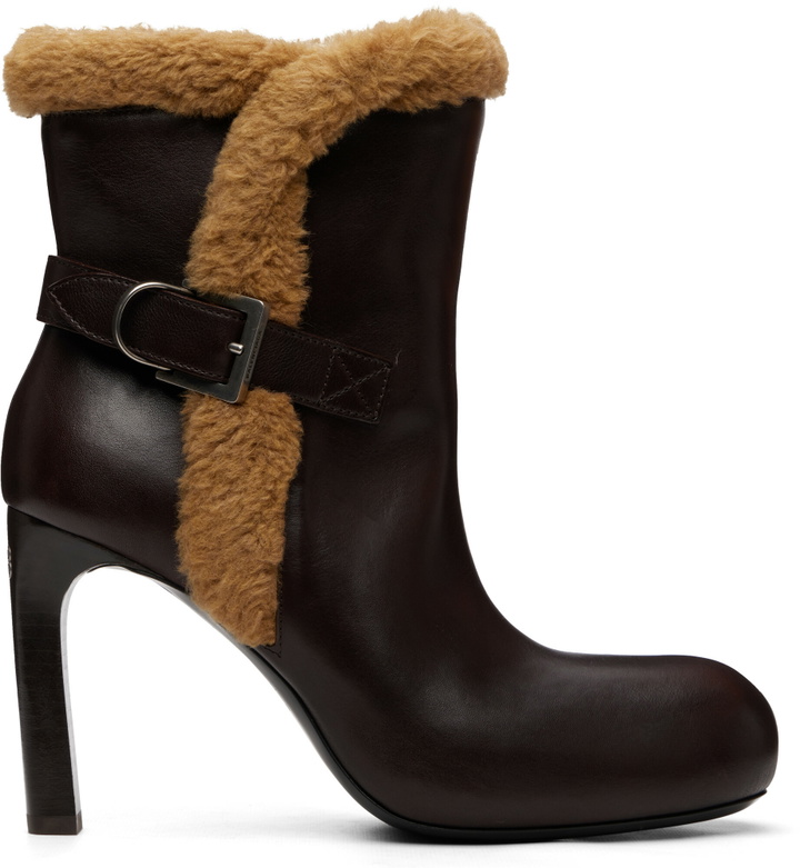 Photo: Balenciaga Brown Fargo Boots