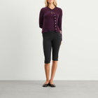 Fruity Booty Women's Isola Sparkly Cardigan Set in Purple
