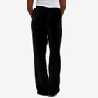 DONNI. Women's Velvet Simple Pants in Jet