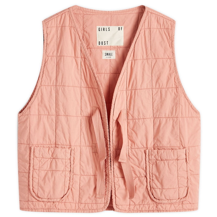 Photo: Girls of Dust Women's Quilted Life Vest in Rose