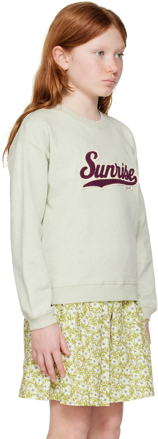 Bonpoint Kids Beige Tayla Sweatshirt