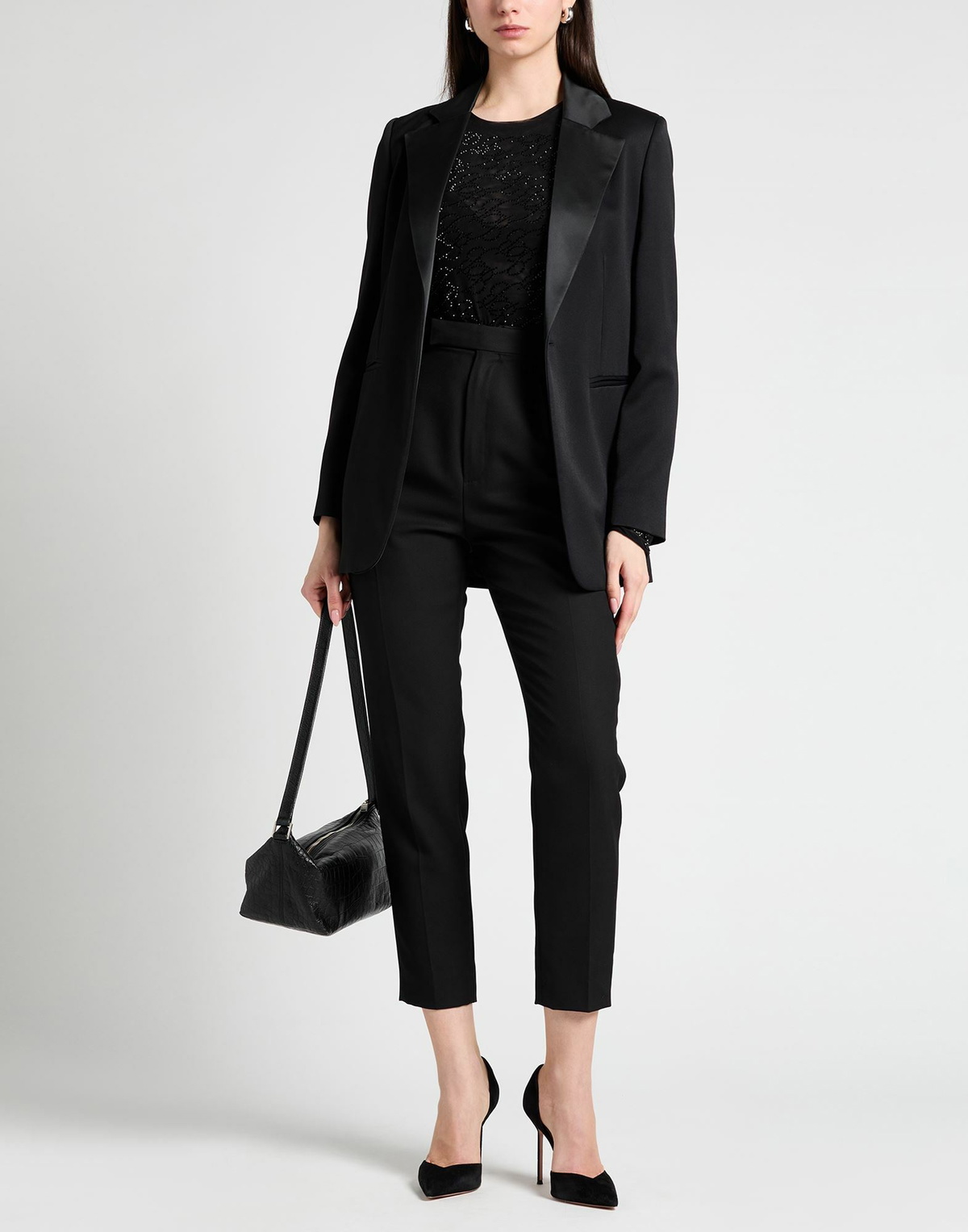 Blumarine Womens Bodysuit in Black