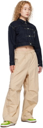 BAPE Beige Army Trousers