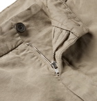 NN07 - Karl Slim-Fit Cotton and Linen-Blend Trousers - Green