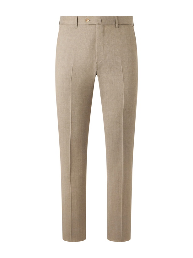 Photo: Caruso - Straight-Leg Wool Suit Trousers - Neutrals