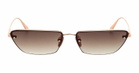 Linda Farrow Cleo - Rose Gold Sunglasses