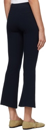 High Sport Navy Kick Trousers