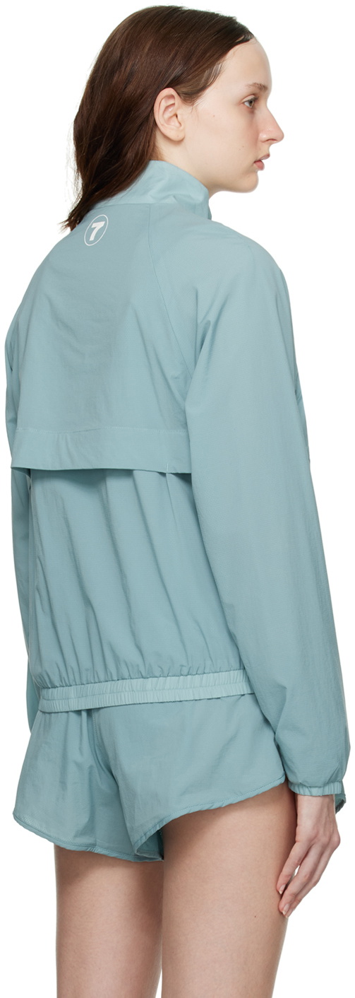 7 DAYS Active Blue Warm Up Jacket