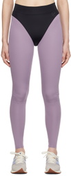 HÉROS Purple 80s Leggings