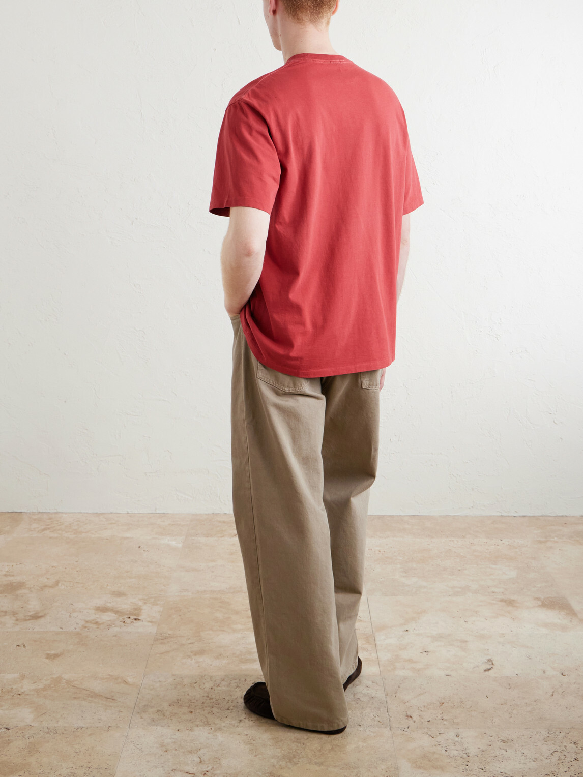 A.PRESSE - Cotton-Jersey T-Shirt - Red