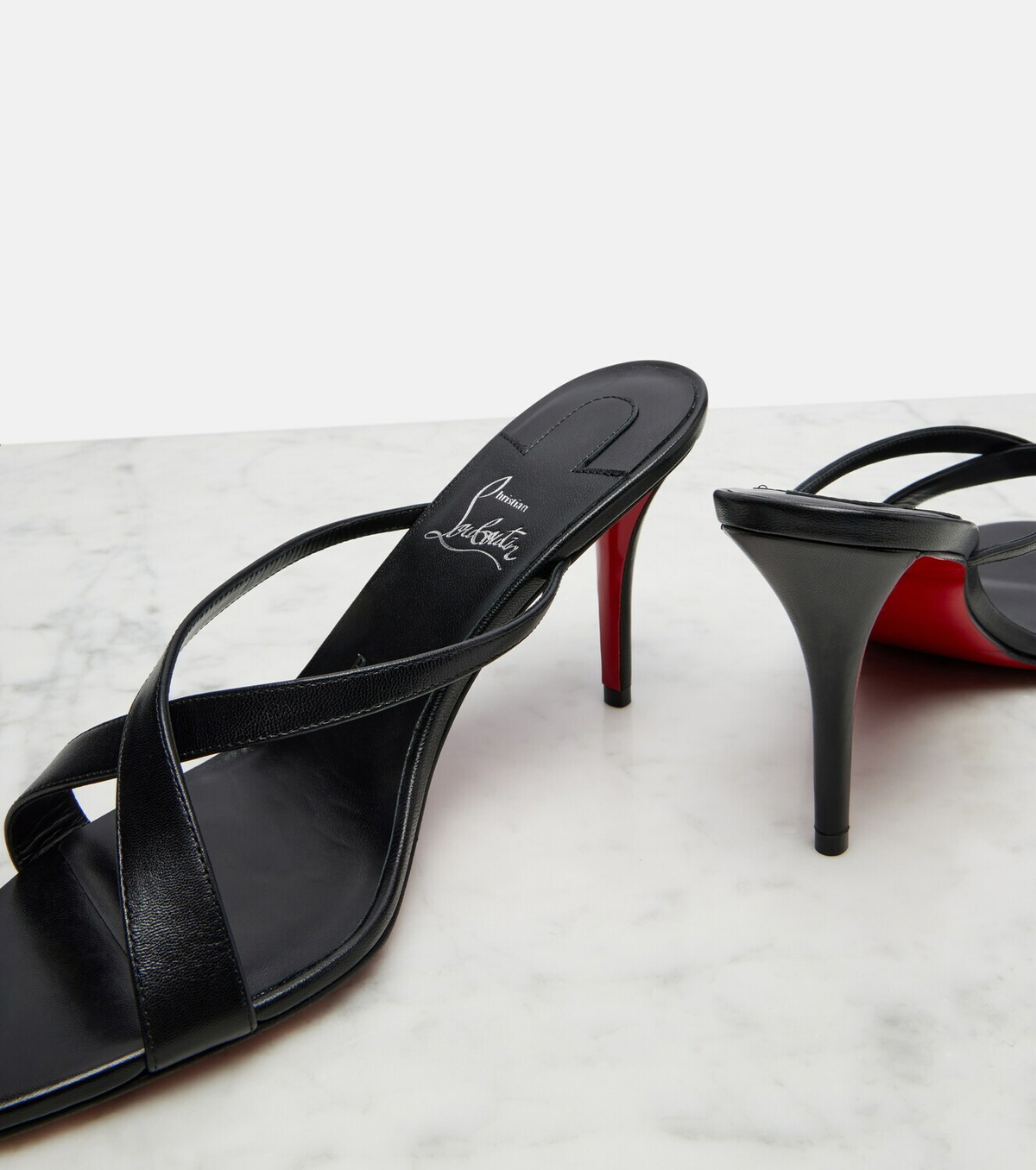 Christian Louboutin Mulazee leather mules