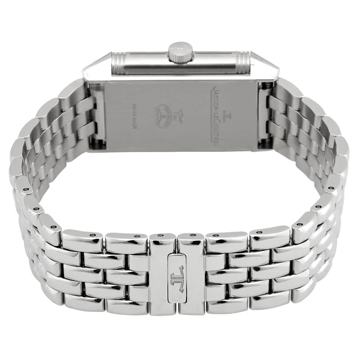 Jaeger LeCoultre Reverso Classic Monoface Quartz Silver Dial Ladies Watch Q2618140