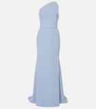 Solace London Seraphina one-shoulder gown