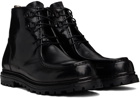 Officine Creative Black Volcov 010 Boots