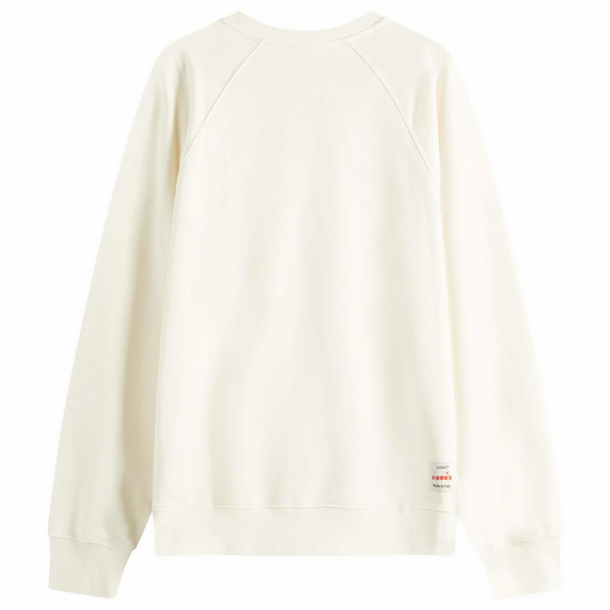 Diadora Legacy Sweatshirt in White Alyssum