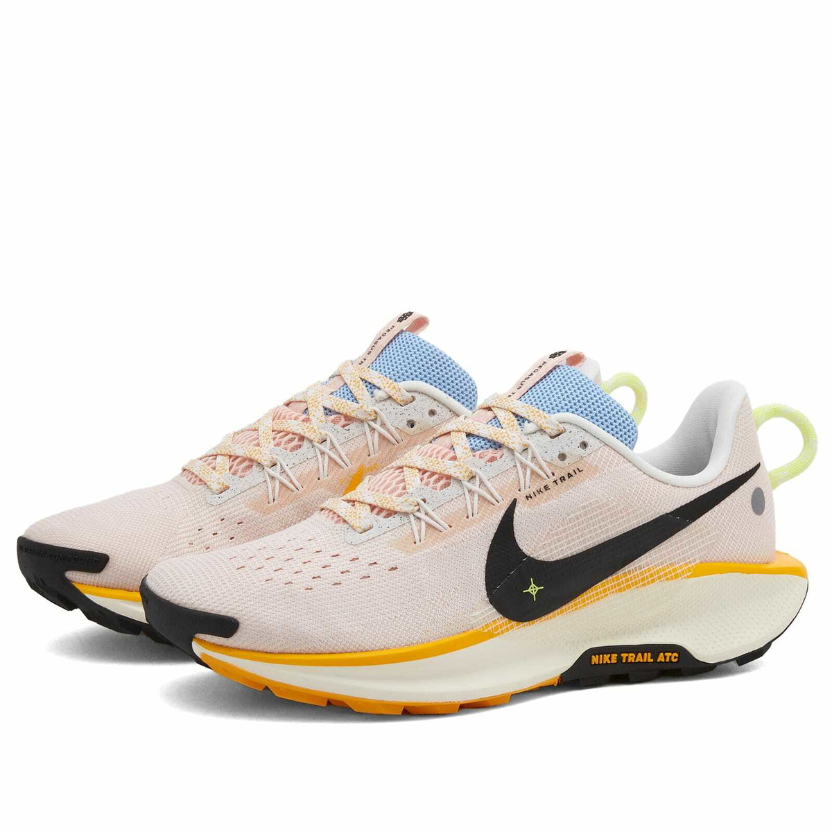 Nike Running Women's Nike Pegasus Trail 5 Sneaker in Phantom/Black/Washed Coral