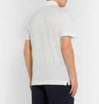 Massimo Alba - Slub Linen Polo Shirt - White