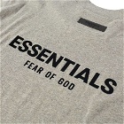 Fear of God ESSENTIALS Kids Logo T-Shirt in Dark Oatmeal