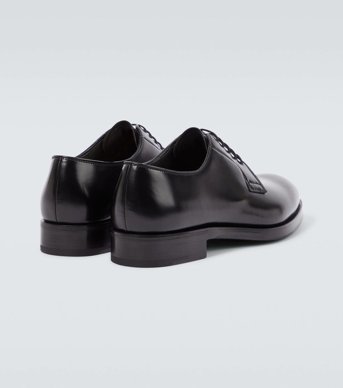Prada Brushed leather Derby shoes