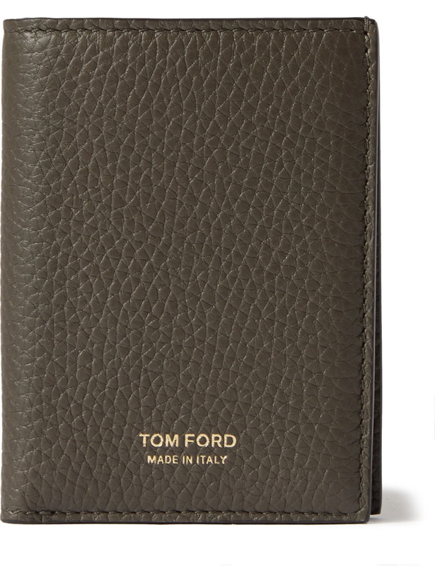 Photo: TOM FORD - Full-Grain Leather Bifold Cardholder