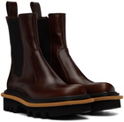 Dries Van Noten Brown Leather Chelsea Boots