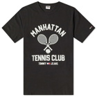 Tommy Jeans Men's Classic Tennis Vintage T-Shirt in Black