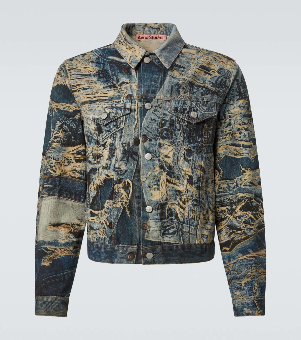 【Acne Studios】Trompe L’Oeil デニム ジャケット Acne Studios Trompe l'œil denim jacket Acne Studios