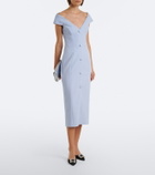 Safiyaa Klea crêpe cocktail dress