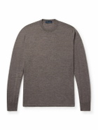 Thom Sweeney - Cashmere and Silk-Blend Sweater - Brown