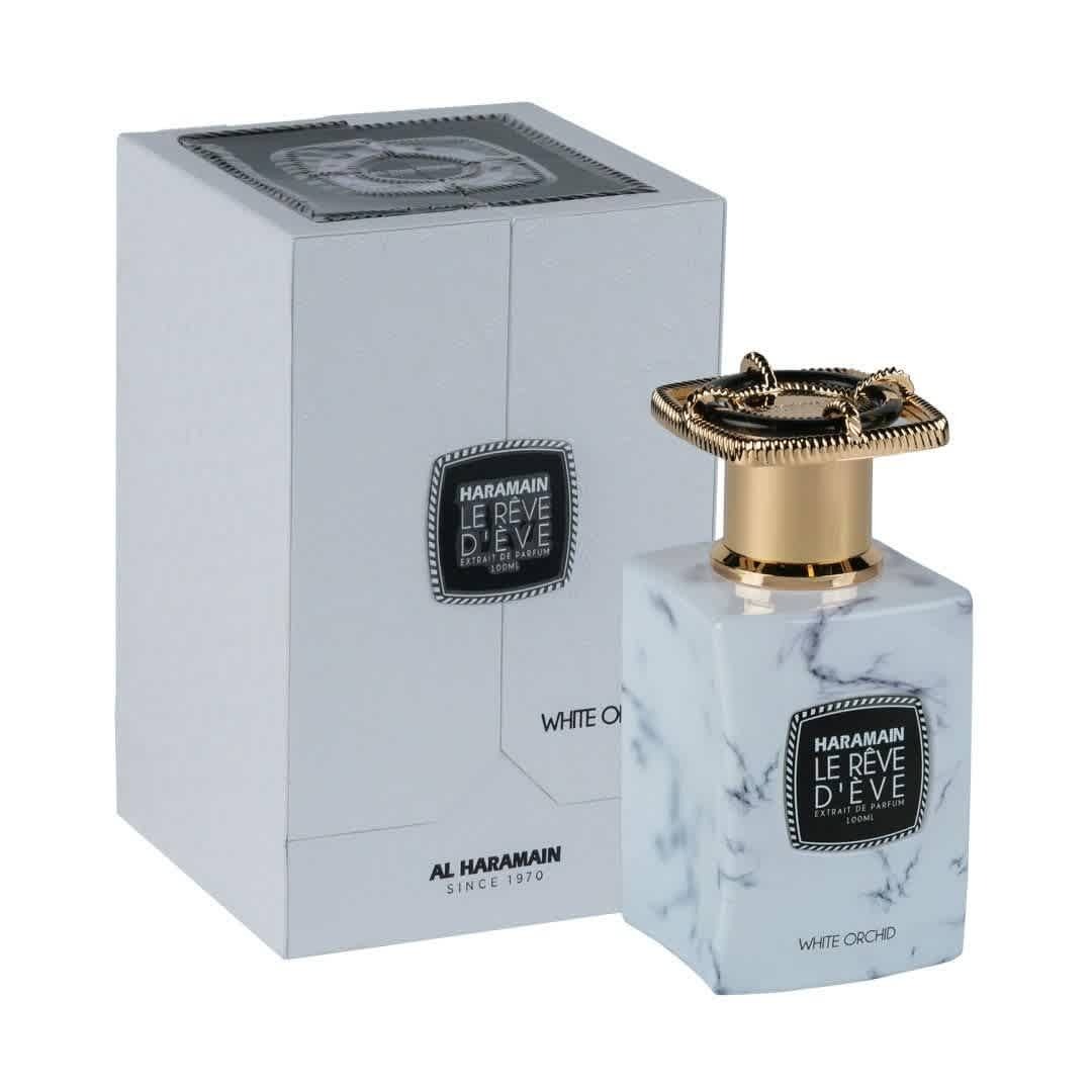 Al Haramain Ladies Le Reve D'Eve White Orchid Extrait de Parfum Spray 3.3 oz Fragrances 6291106814354