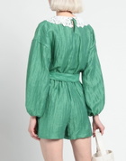 Maje Womens Playsuit in Green