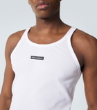 Dolce&Gabbana Ribbed-knit cotton tank top