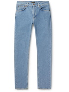 Nudie Jeans - Lean Dean Slim-Fit Tapered Stretch-Denim Jeans - Blue
