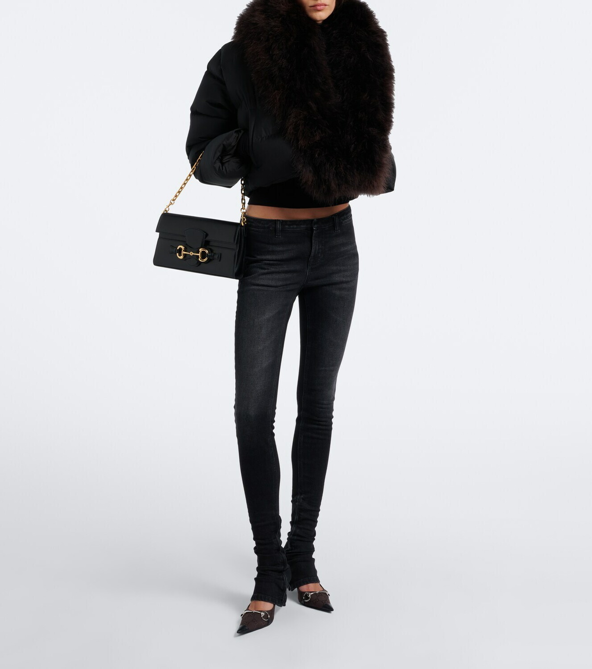 Gucci Jersey turtleneck top