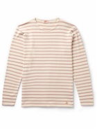 Armor Lux - Striped Cotton-Jersey T-Shirt - Pink