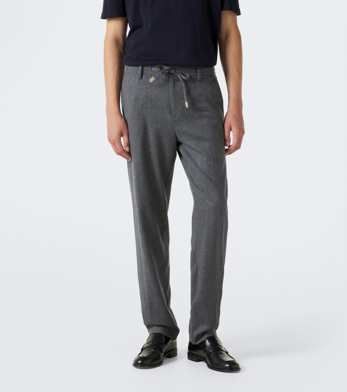 Canali Wool straight pants