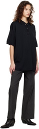 Teurn Studios SSENSE Exclusive Black Jane Polo