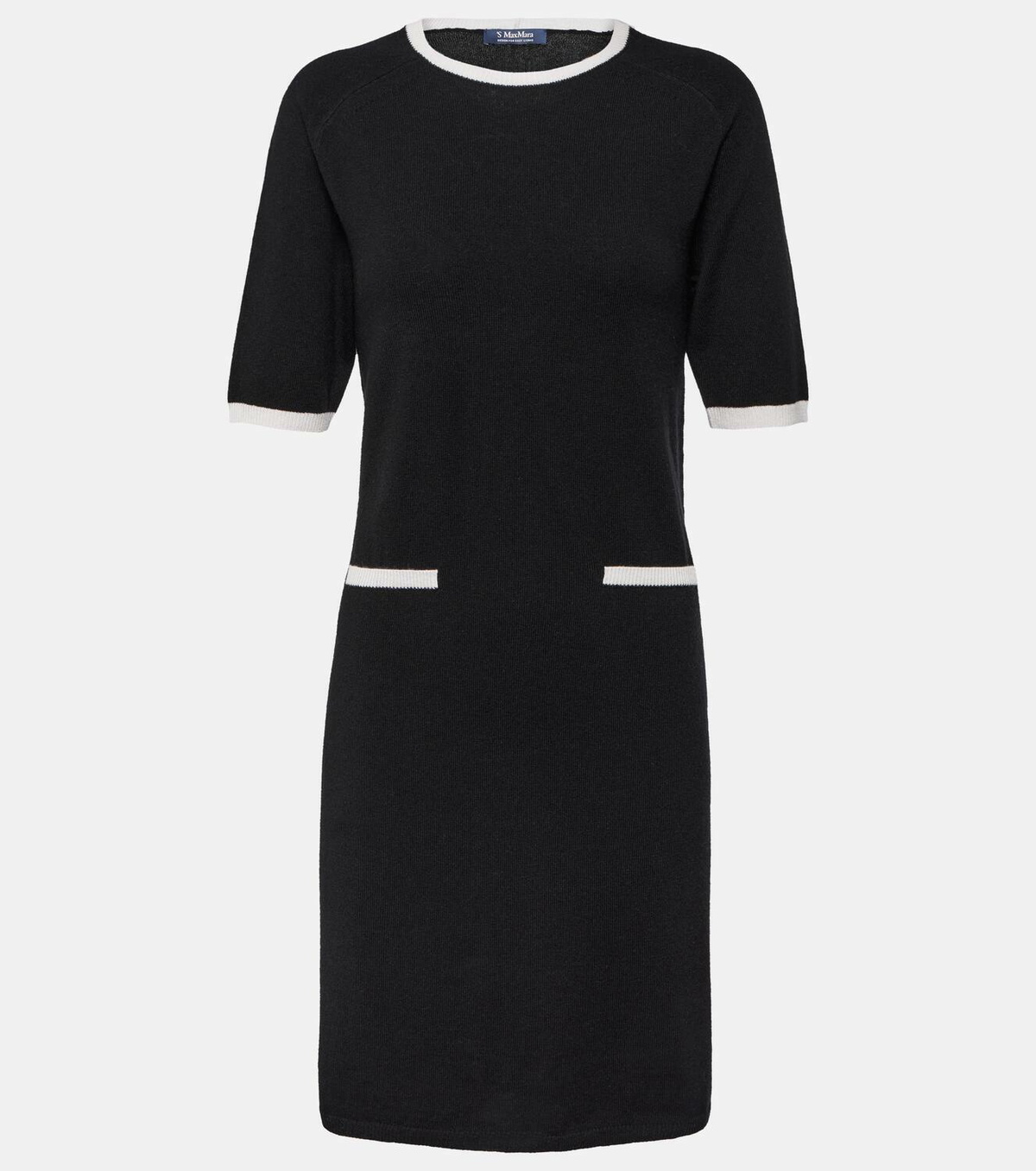 'S Max Mara Dramma wool and cashmere minidress