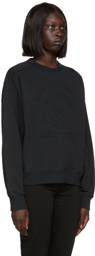 rag & bone Black Collegiate Sweatshirt