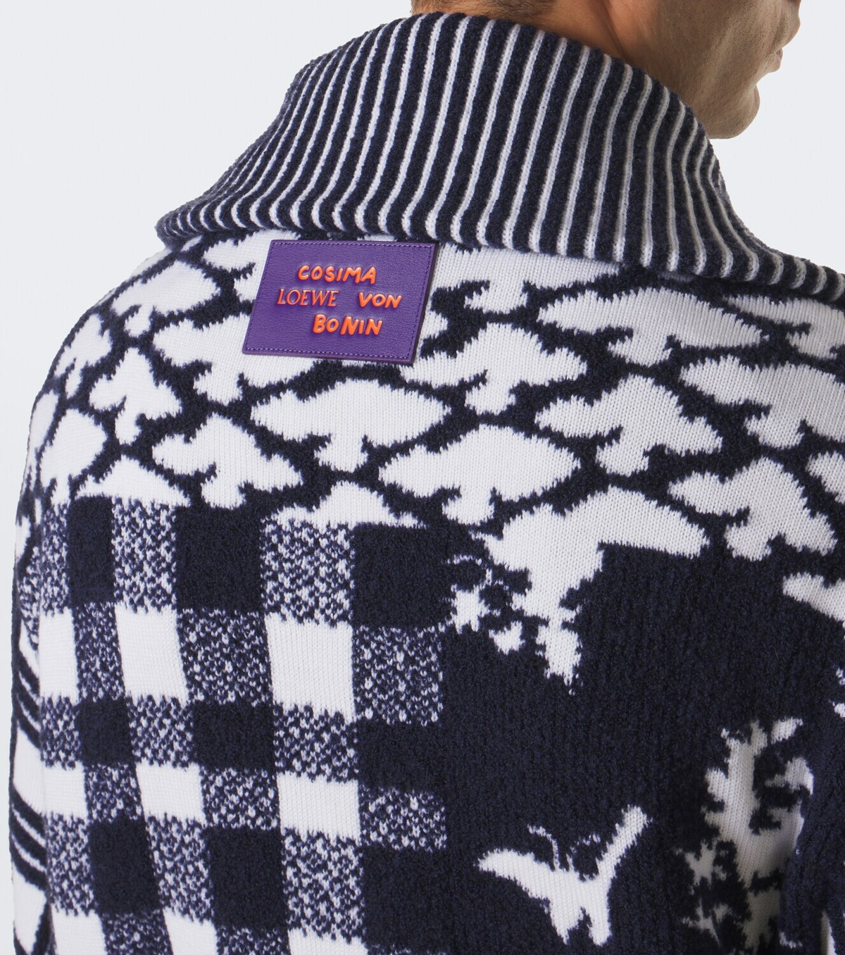 Loewe x Cosima von Bonin jacquard wool-blend sweater